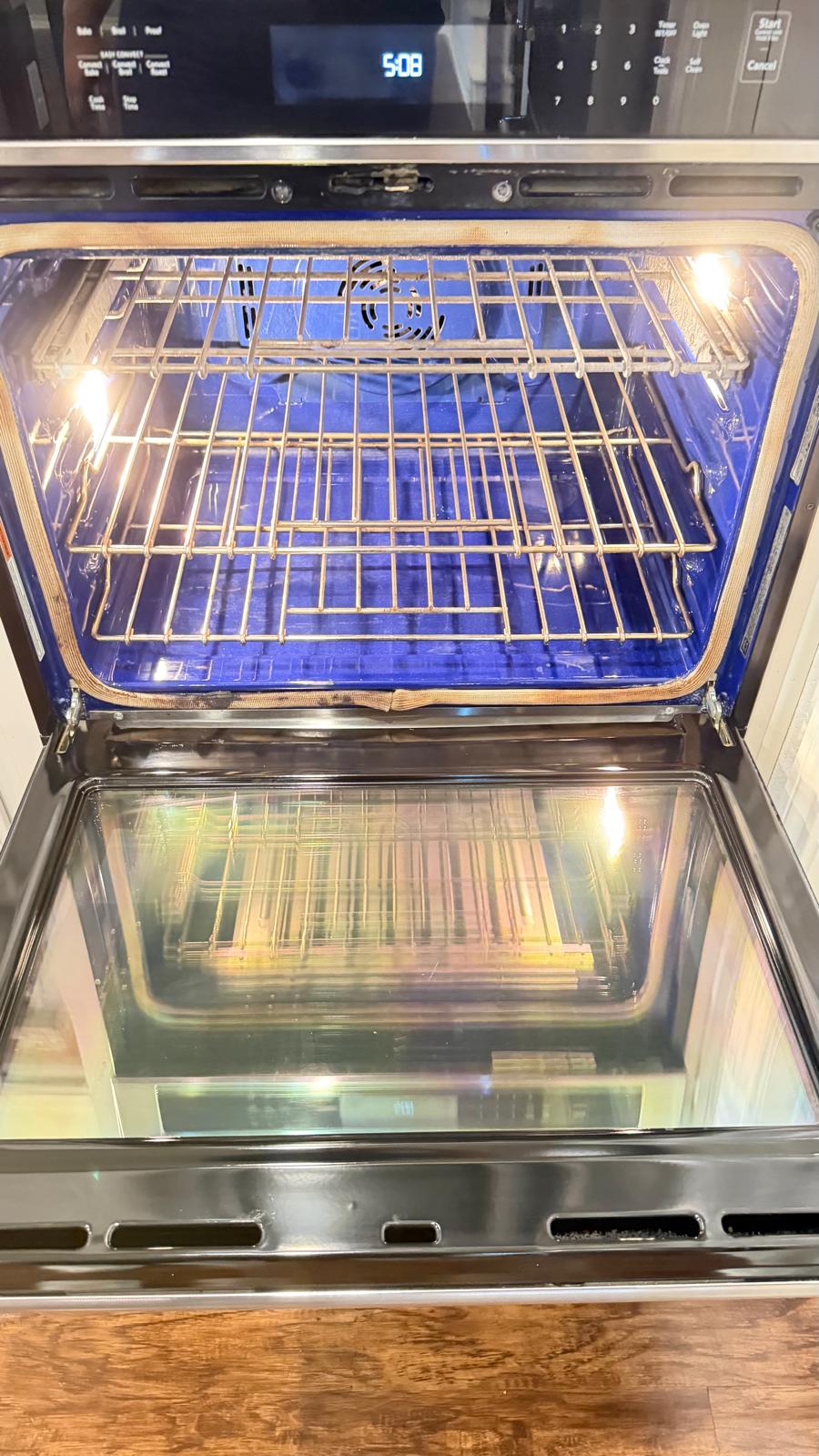 Oven Deep Clean — After